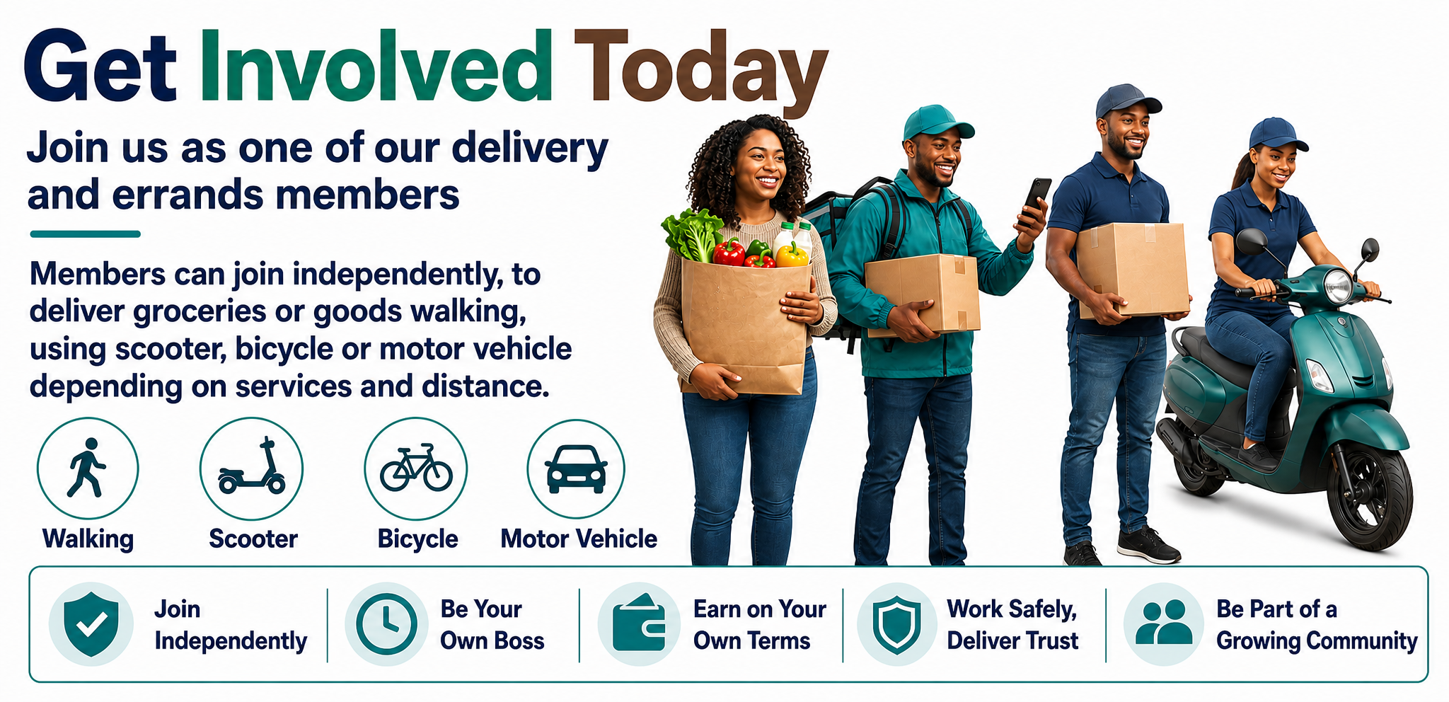 get involved in delivery membership mobile optimized